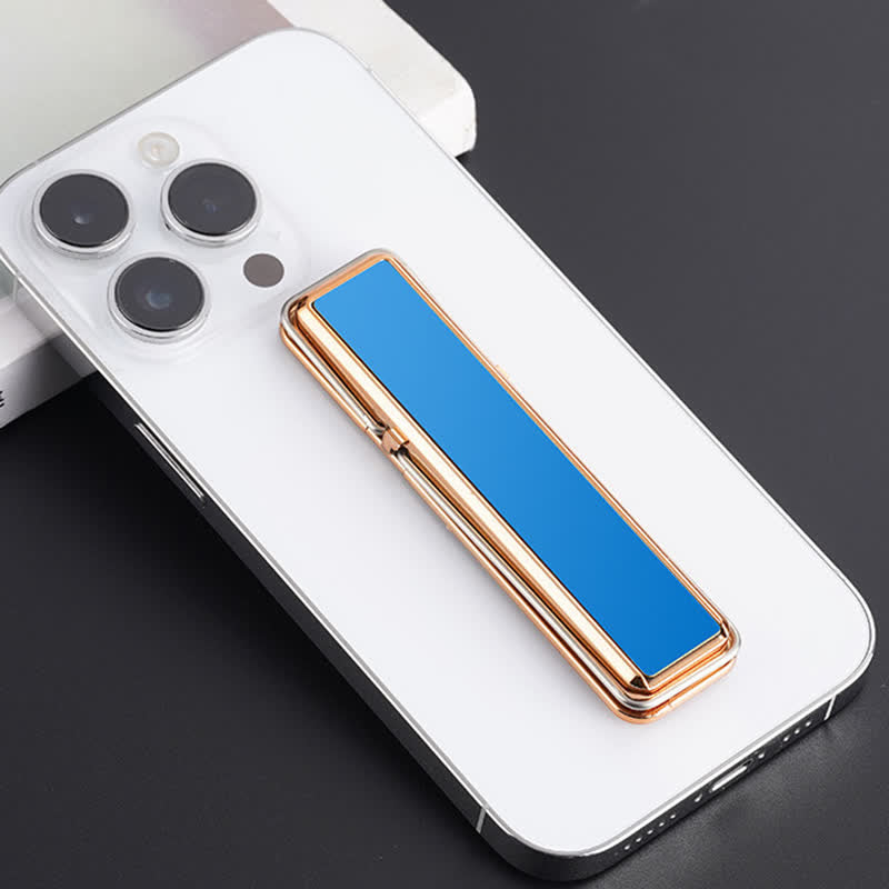 Support de téléphone à longue bande avec boucle et briquet électrique rechargeable