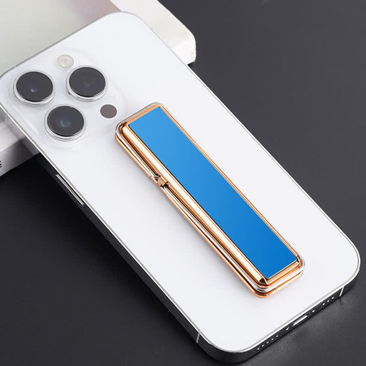 Support de téléphone à longue bande avec boucle et briquet électrique rechargeable