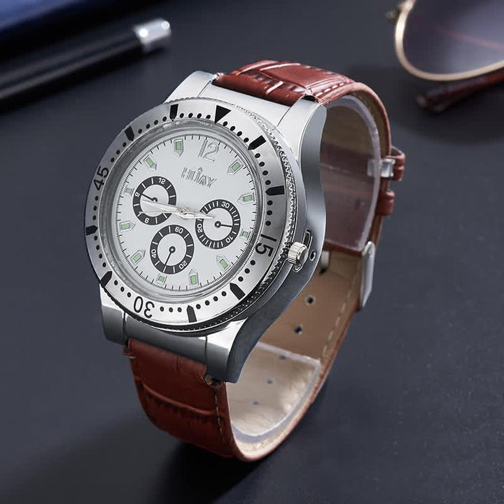 Briquet électrique rechargeable 2 en 1 pour montre