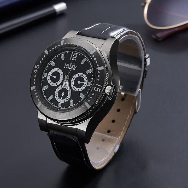 Briquet électrique rechargeable 2 en 1 pour montre