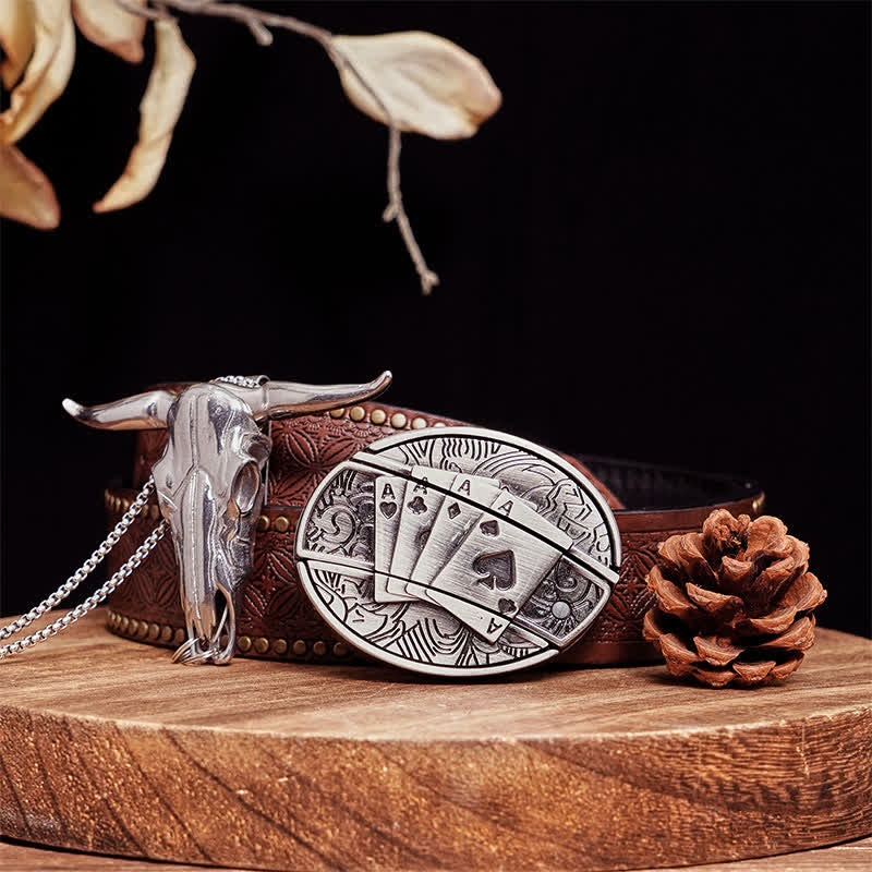 Ensemble de pendentifs en forme de taureau à longues cornes, couteau caché à faire soi-même, gadget occidental