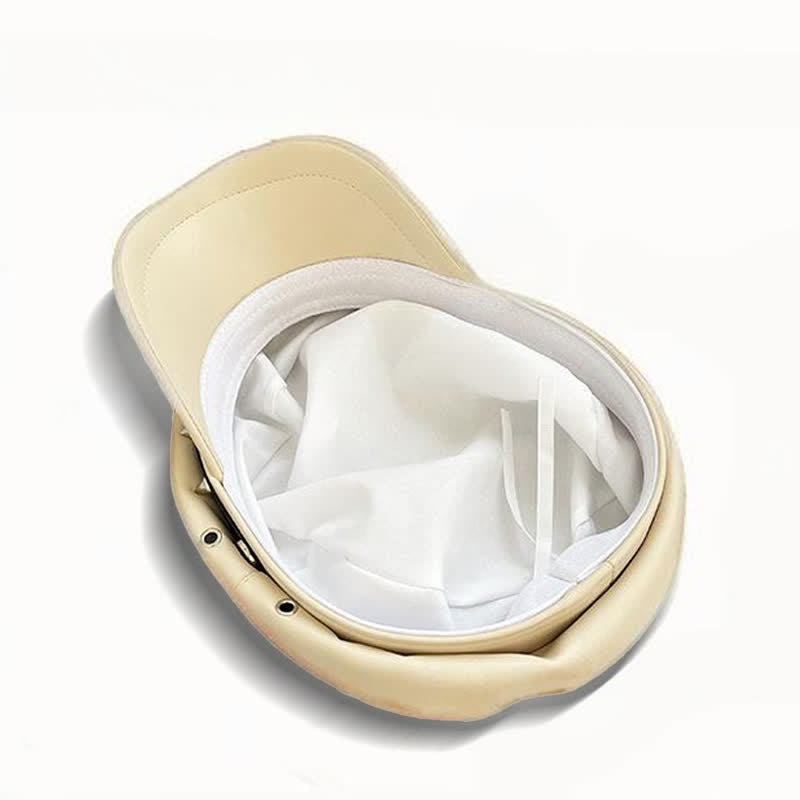 Béret unisexe en cuir clouté avec tête de mort de style foncé