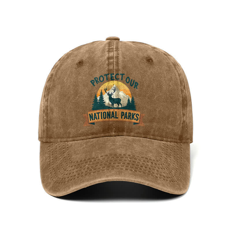 Casquette de baseball ajustable Deer Resist de Protect Our National Parks