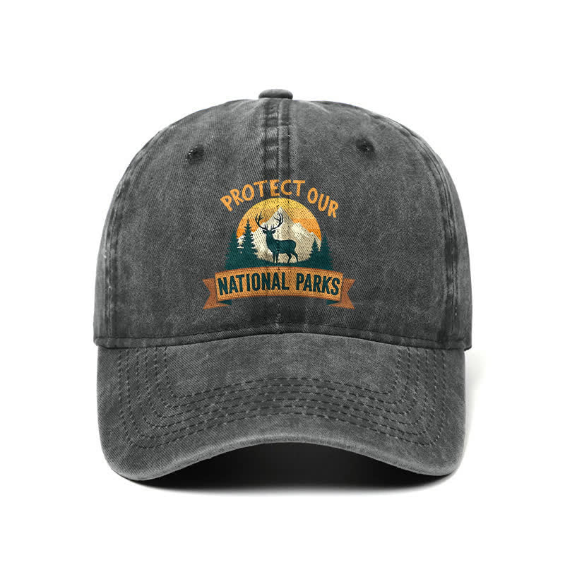Casquette de baseball ajustable Deer Resist de Protect Our National Parks