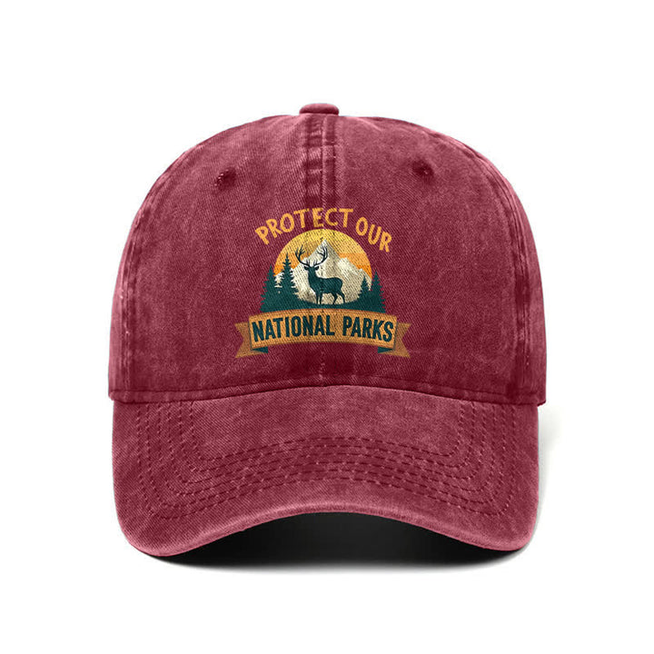 Casquette de baseball ajustable Deer Resist de Protect Our National Parks