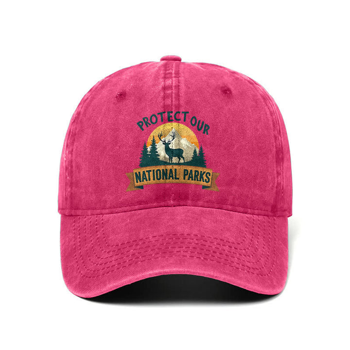 Casquette de baseball ajustable Deer Resist de Protect Our National Parks