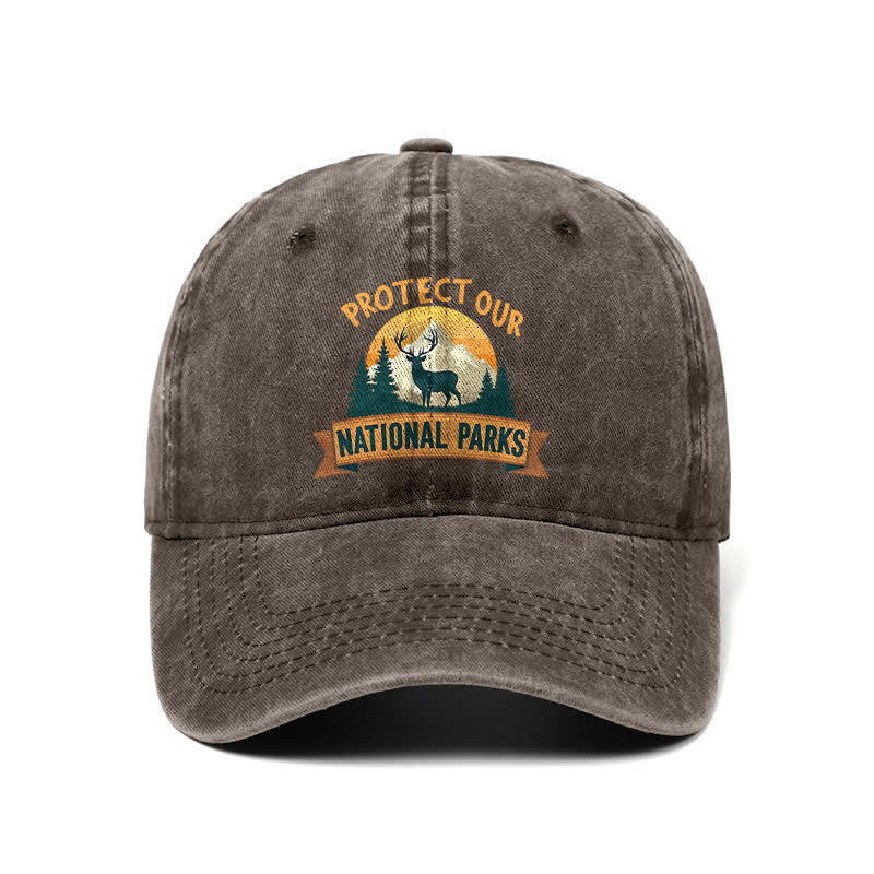 Casquette de baseball ajustable Deer Resist de Protect Our National Parks