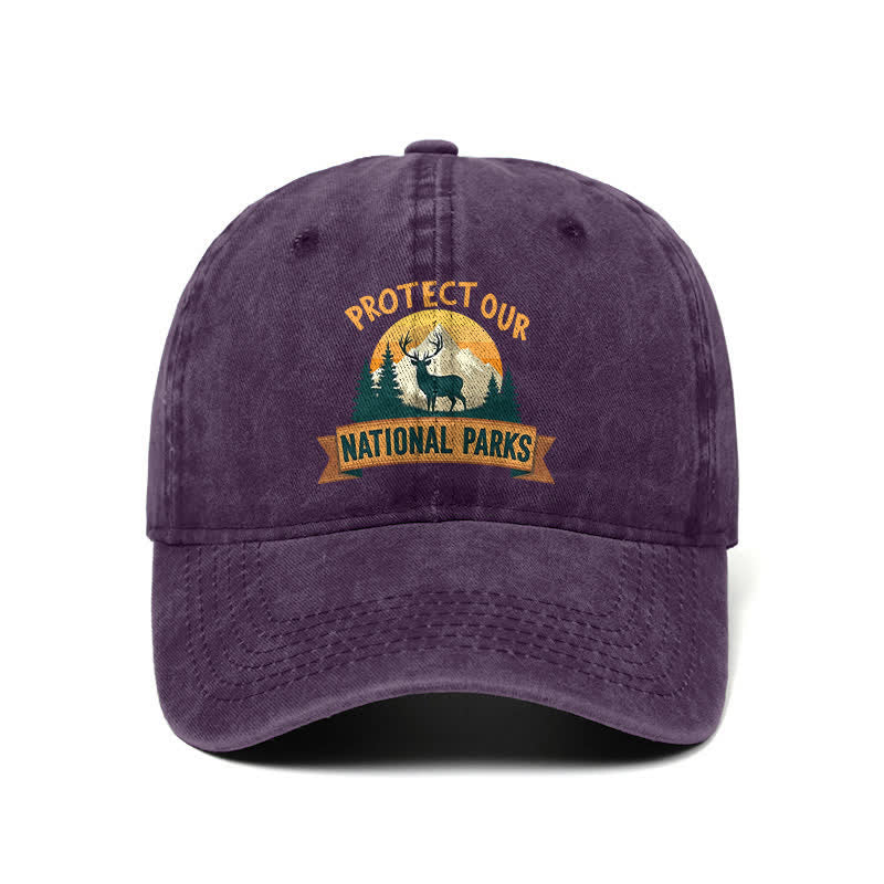 Casquette de baseball ajustable Deer Resist de Protect Our National Parks
