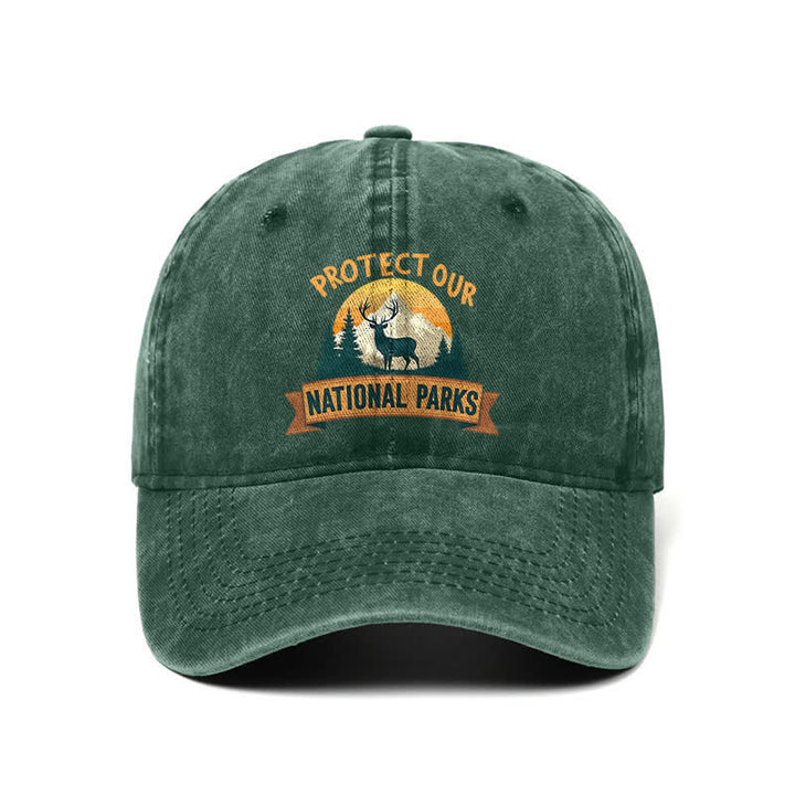 Casquette de baseball ajustable Deer Resist de Protect Our National Parks