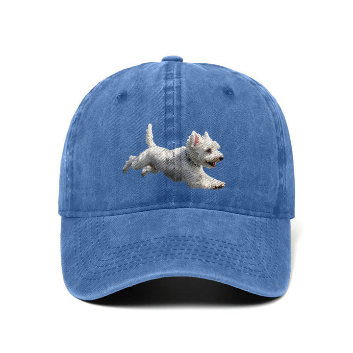 Casquette de baseball ajustable pour amoureux des chiens West Highland White Terrier