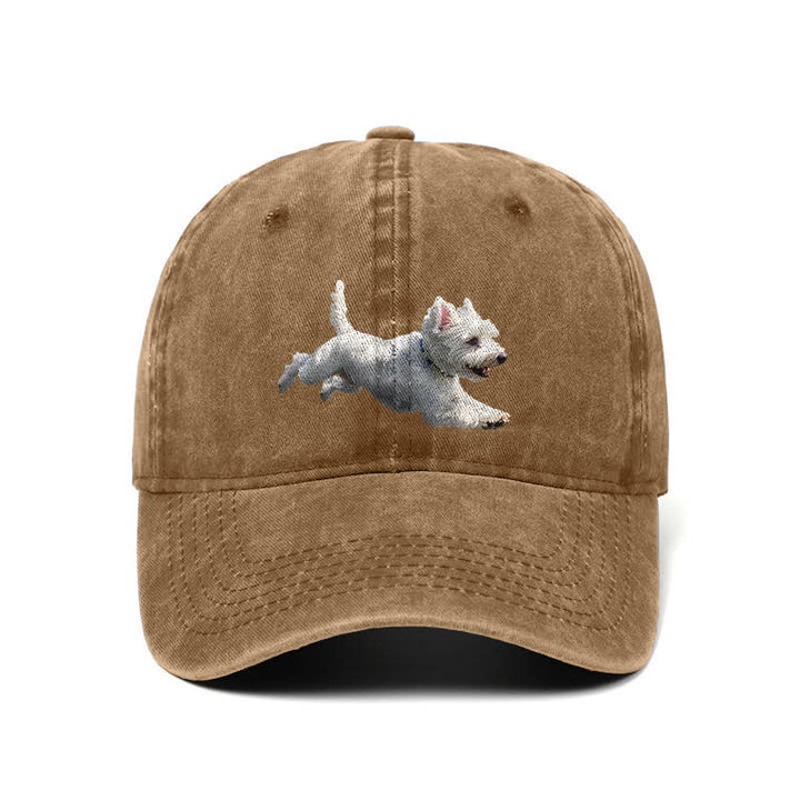Casquette de baseball ajustable pour amoureux des chiens West Highland White Terrier