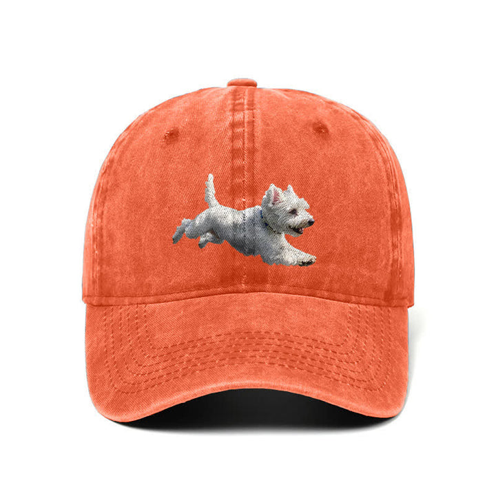Casquette de baseball ajustable pour amoureux des chiens West Highland White Terrier