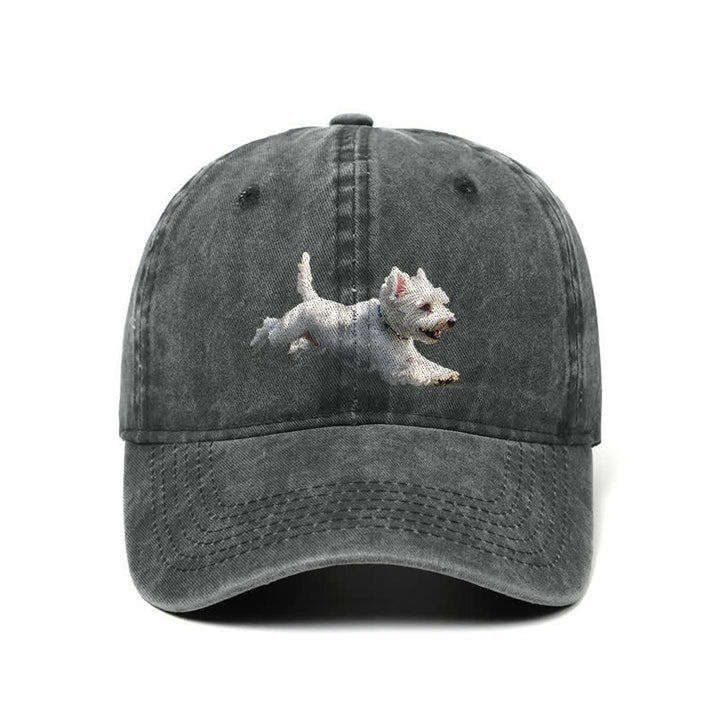 Casquette de baseball ajustable pour amoureux des chiens West Highland White Terrier