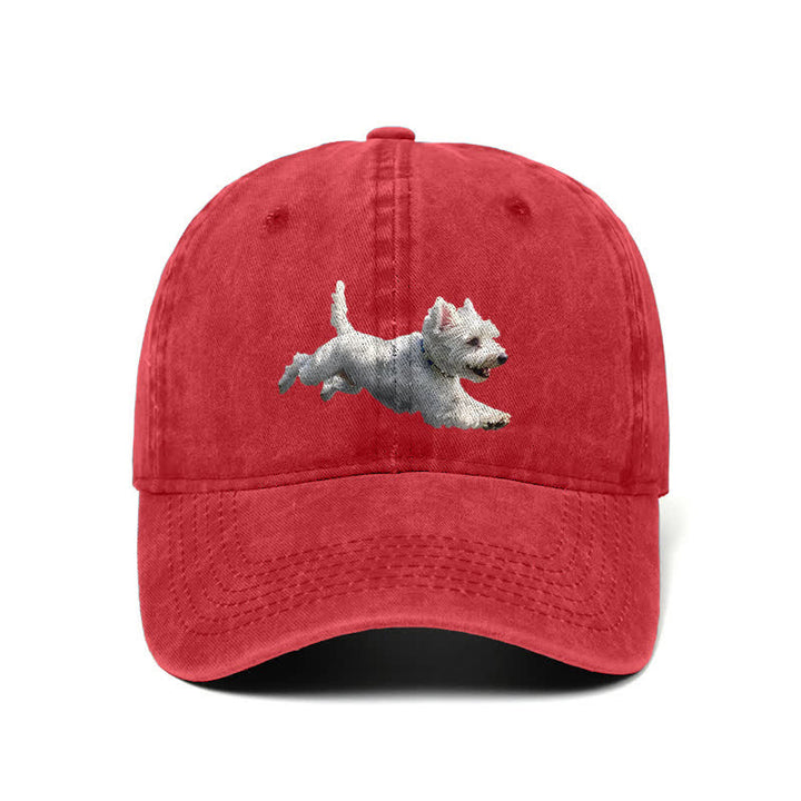 Casquette de baseball ajustable pour amoureux des chiens West Highland White Terrier