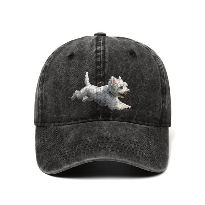 Casquette de baseball ajustable pour amoureux des chiens West Highland White Terrier
