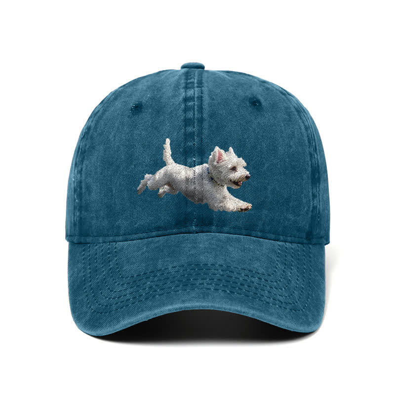 Casquette de baseball ajustable pour amoureux des chiens West Highland White Terrier