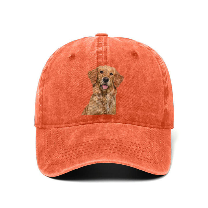 Casquette de baseball ajustable pour amoureux des chiens Golden Retriever
