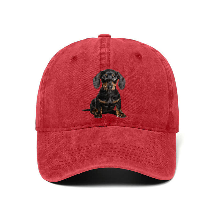 Casquette de baseball ajustable pour amoureux des teckels