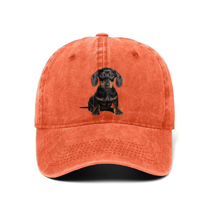 Casquette de baseball ajustable pour amoureux des teckels