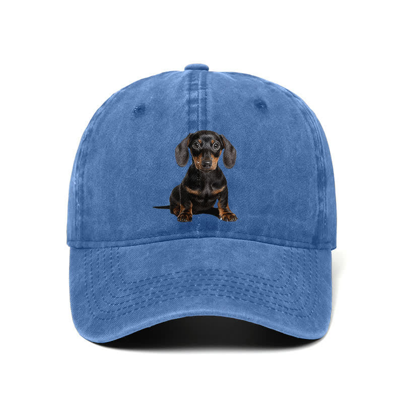 Casquette de baseball ajustable pour amoureux des teckels