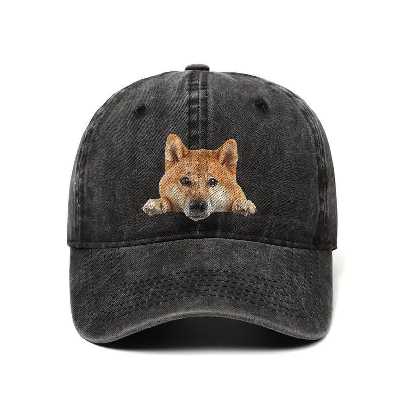 Casquette de baseball ajustable pour amoureux des chiens Shiba Inu