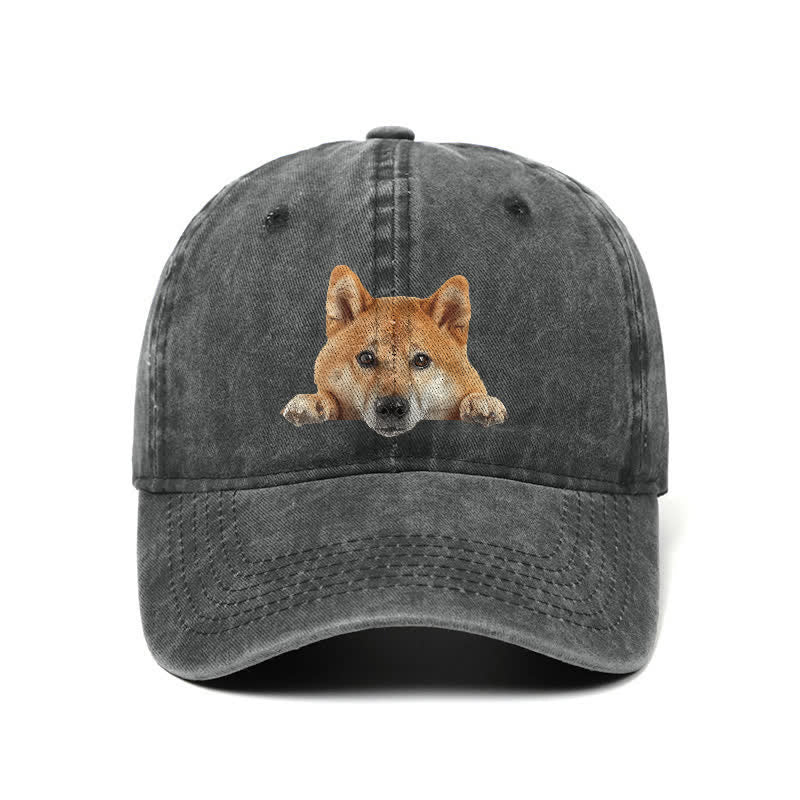 Casquette de baseball ajustable pour amoureux des chiens Shiba Inu