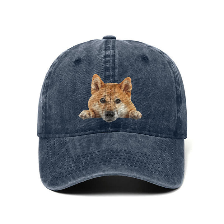 Casquette de baseball ajustable pour amoureux des chiens Shiba Inu