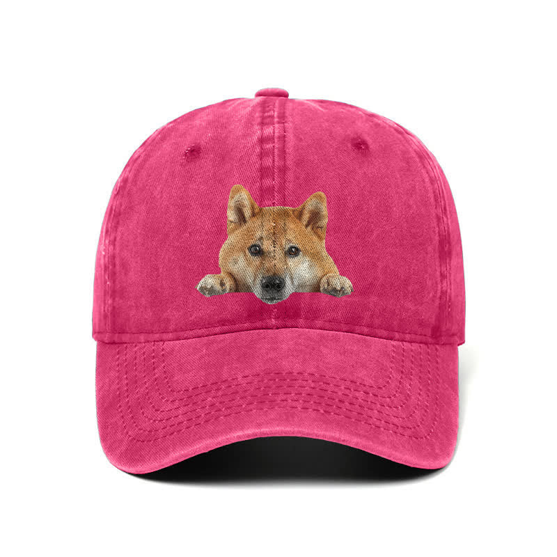 Casquette de baseball ajustable pour amoureux des chiens Shiba Inu