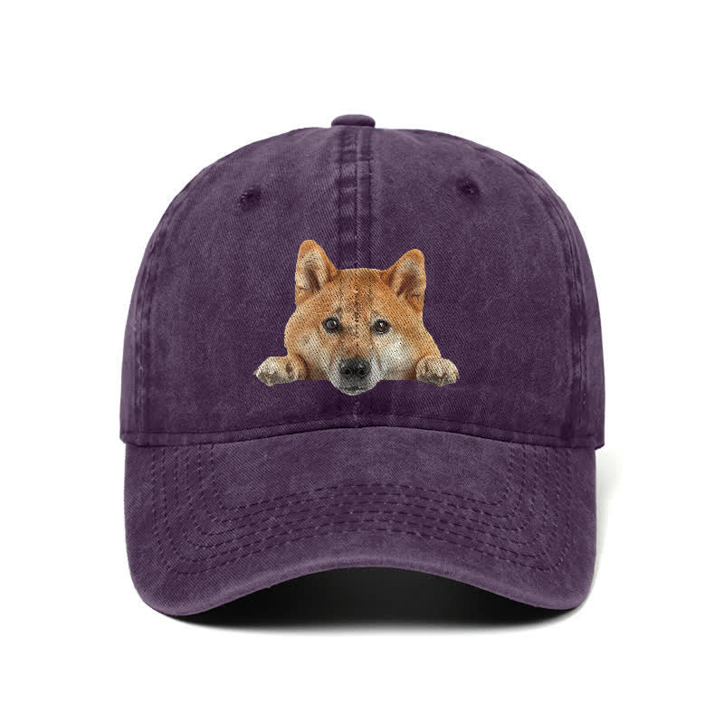 Casquette de baseball ajustable pour amoureux des chiens Shiba Inu