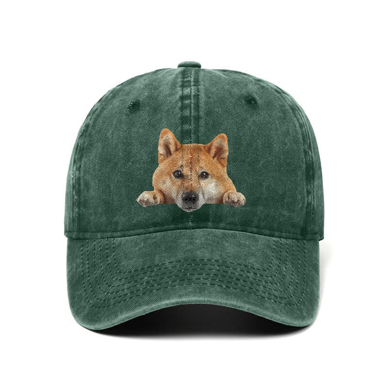 Casquette de baseball ajustable pour amoureux des chiens Shiba Inu
