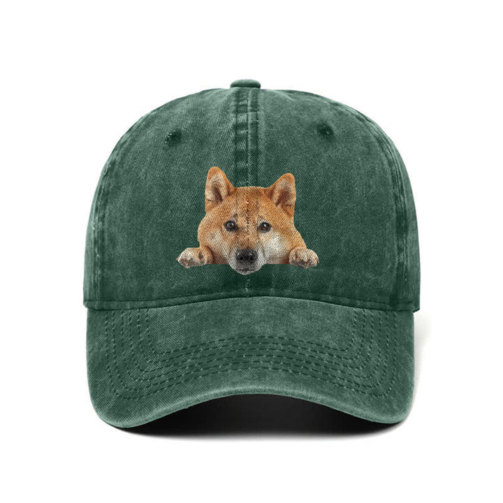 Casquette de baseball ajustable pour amoureux des chiens Shiba Inu