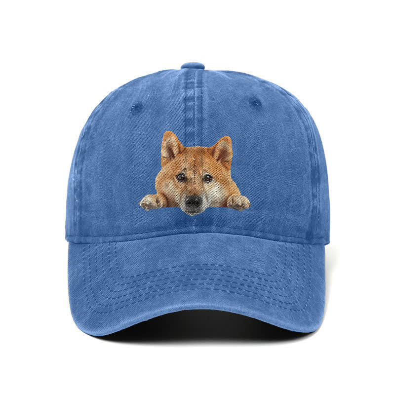 Casquette de baseball ajustable pour amoureux des chiens Shiba Inu