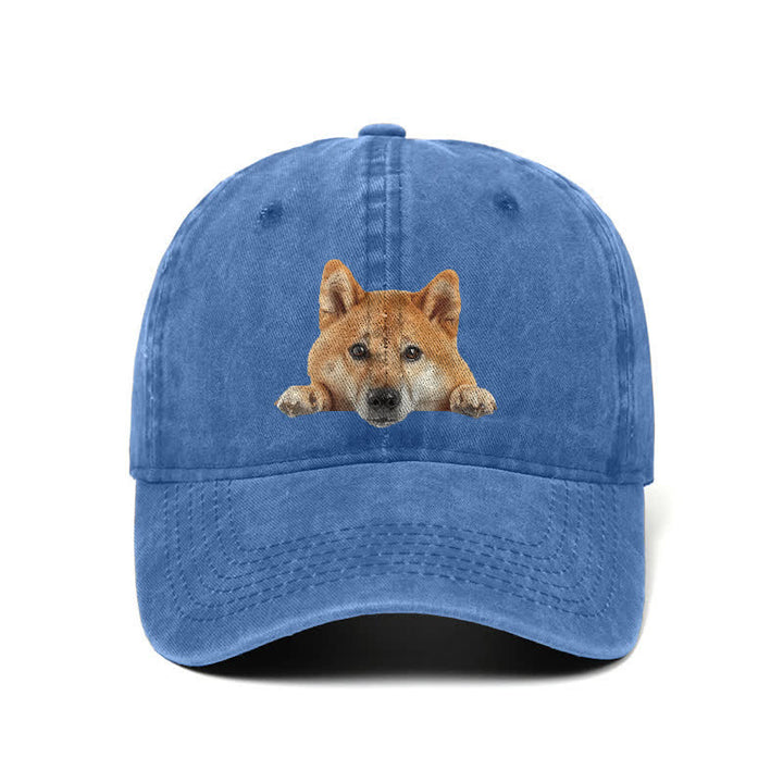 Casquette de baseball ajustable pour amoureux des chiens Shiba Inu