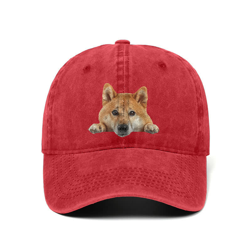 Casquette de baseball ajustable pour amoureux des chiens Shiba Inu