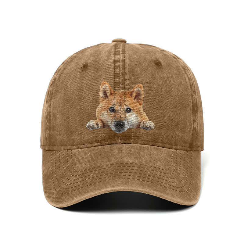 Casquette de baseball ajustable pour amoureux des chiens Shiba Inu