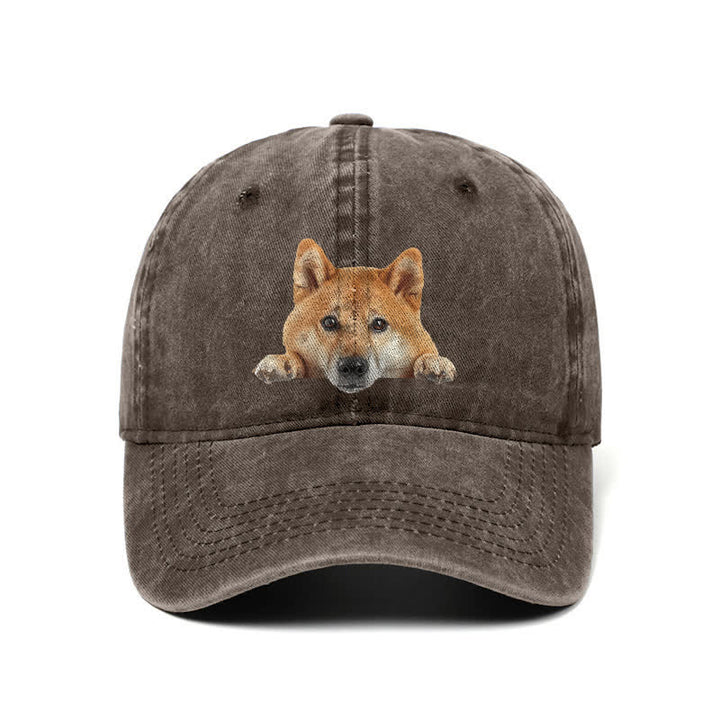 Casquette de baseball ajustable pour amoureux des chiens Shiba Inu