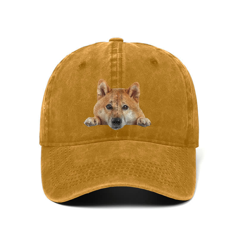 Casquette de baseball ajustable pour amoureux des chiens Shiba Inu