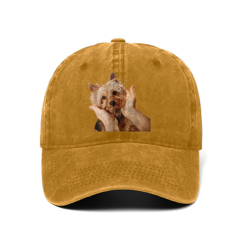 Casquette de baseball ajustable pour amoureux des chiens Yorkshire Terrier