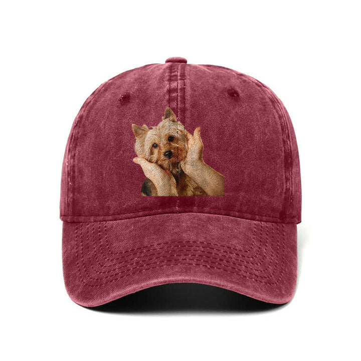 Casquette de baseball ajustable pour amoureux des chiens Yorkshire Terrier