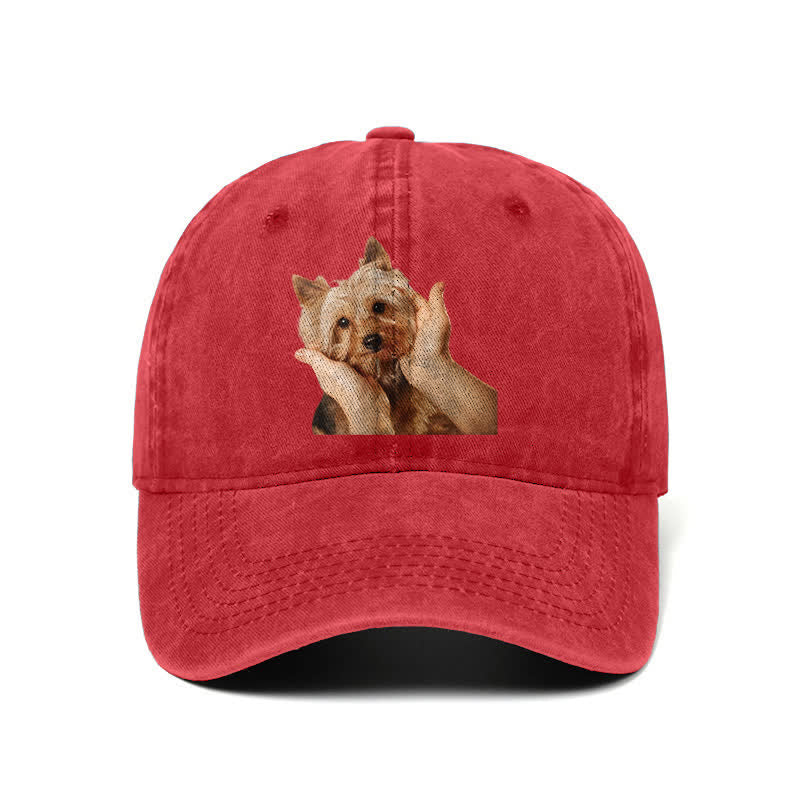 Casquette de baseball ajustable pour amoureux des chiens Yorkshire Terrier
