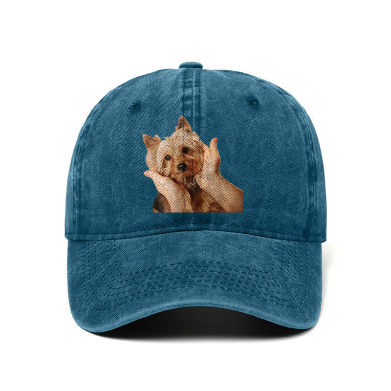Casquette de baseball ajustable pour amoureux des chiens Yorkshire Terrier
