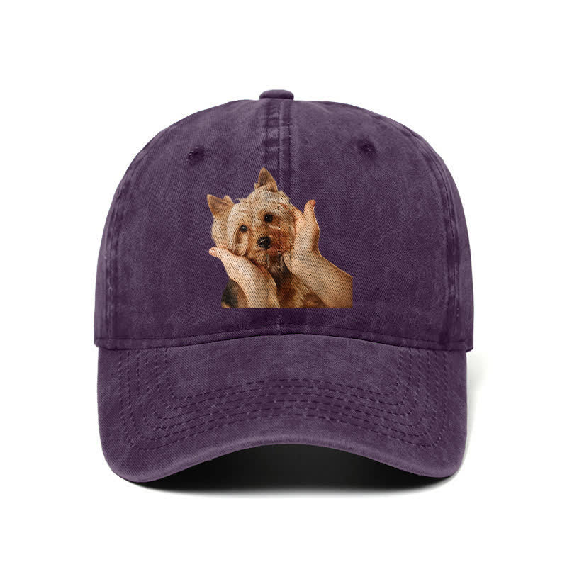 Casquette de baseball ajustable pour amoureux des chiens Yorkshire Terrier