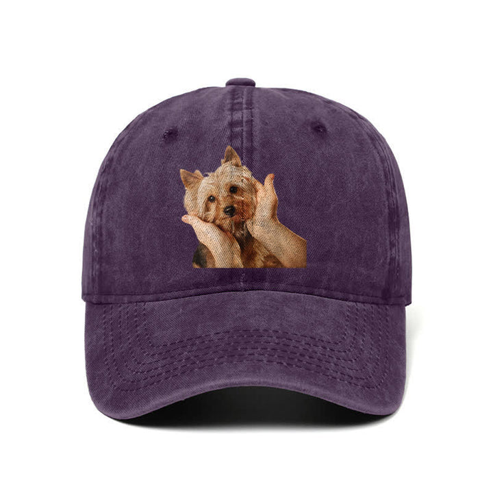 Casquette de baseball ajustable pour amoureux des chiens Yorkshire Terrier