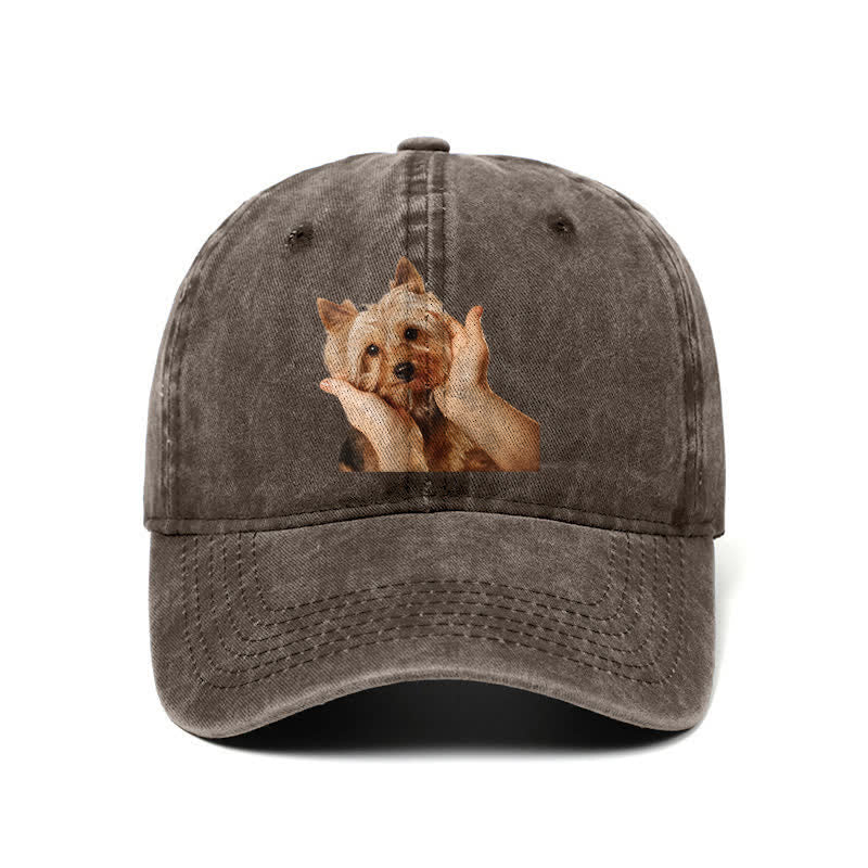 Casquette de baseball ajustable pour amoureux des chiens Yorkshire Terrier