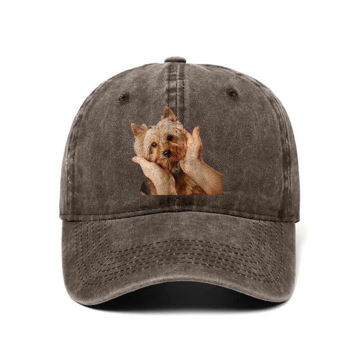 Casquette de baseball ajustable pour amoureux des chiens Yorkshire Terrier
