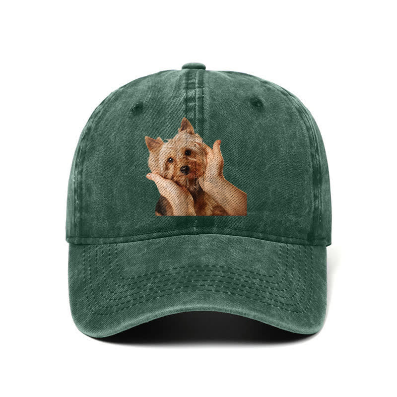 Casquette de baseball ajustable pour amoureux des chiens Yorkshire Terrier
