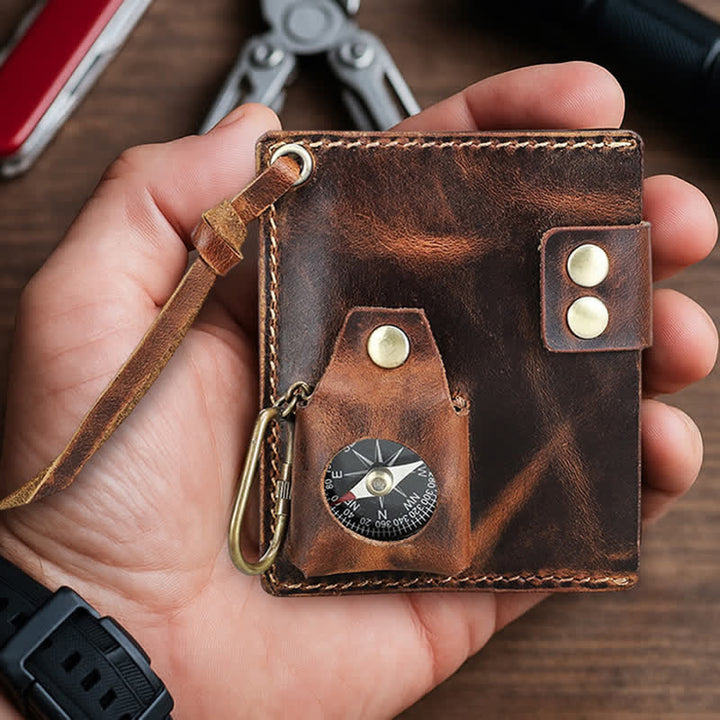 Sac de ceinture en cuir avec organiseur de poche pour portefeuille EDC personnalisé - image 9