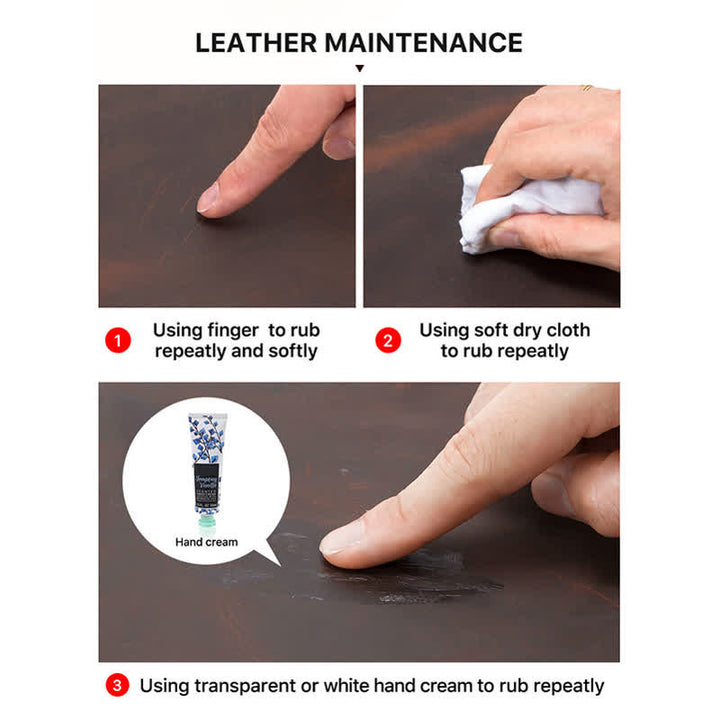 Plateau de valet pliable en cuir véritable rustique avec nom personnalisé - image 10