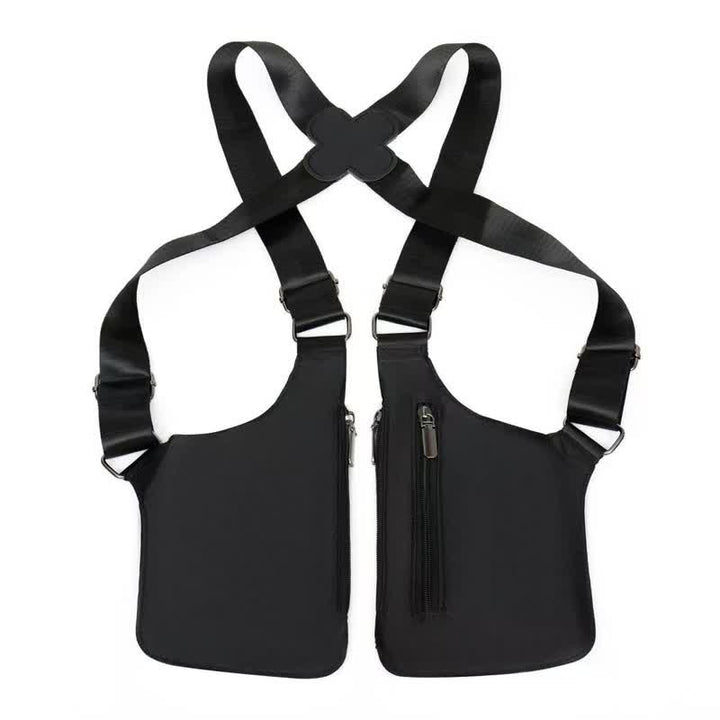 Sac à bandoulière double dissimulé antivol - image 3