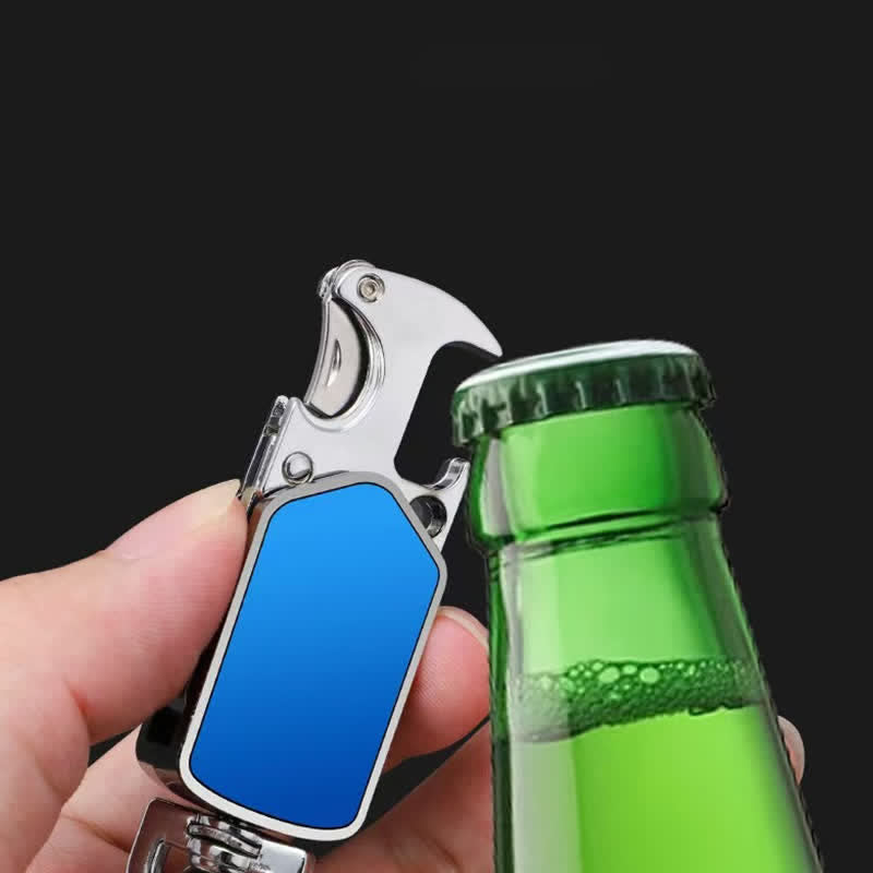 Porte-clés multifonction rotatif à 360 degrés avec couteau - image 5